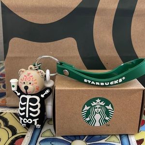Starbucks 2023 Dia De Los Muertos Key Chain